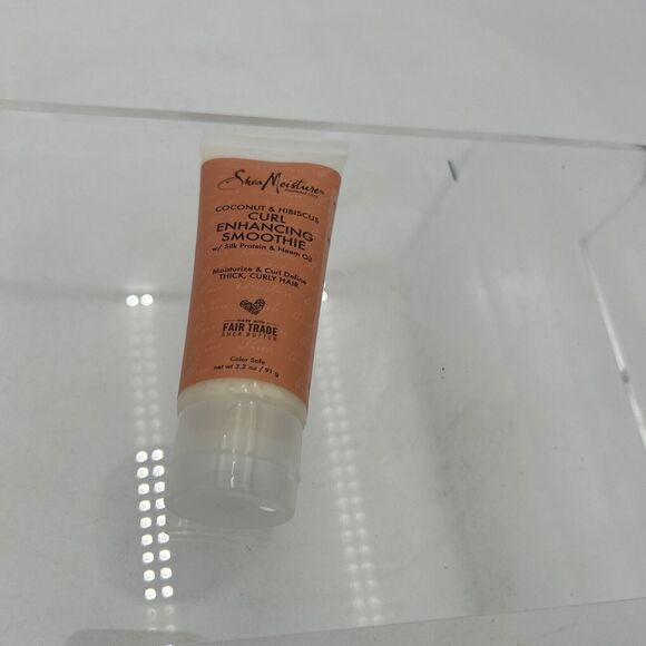 Shea Moisture Coconut & Hibiscus Curl Enhancing Smoothie Travel Size 3.2 oz - Picture 3 of 7